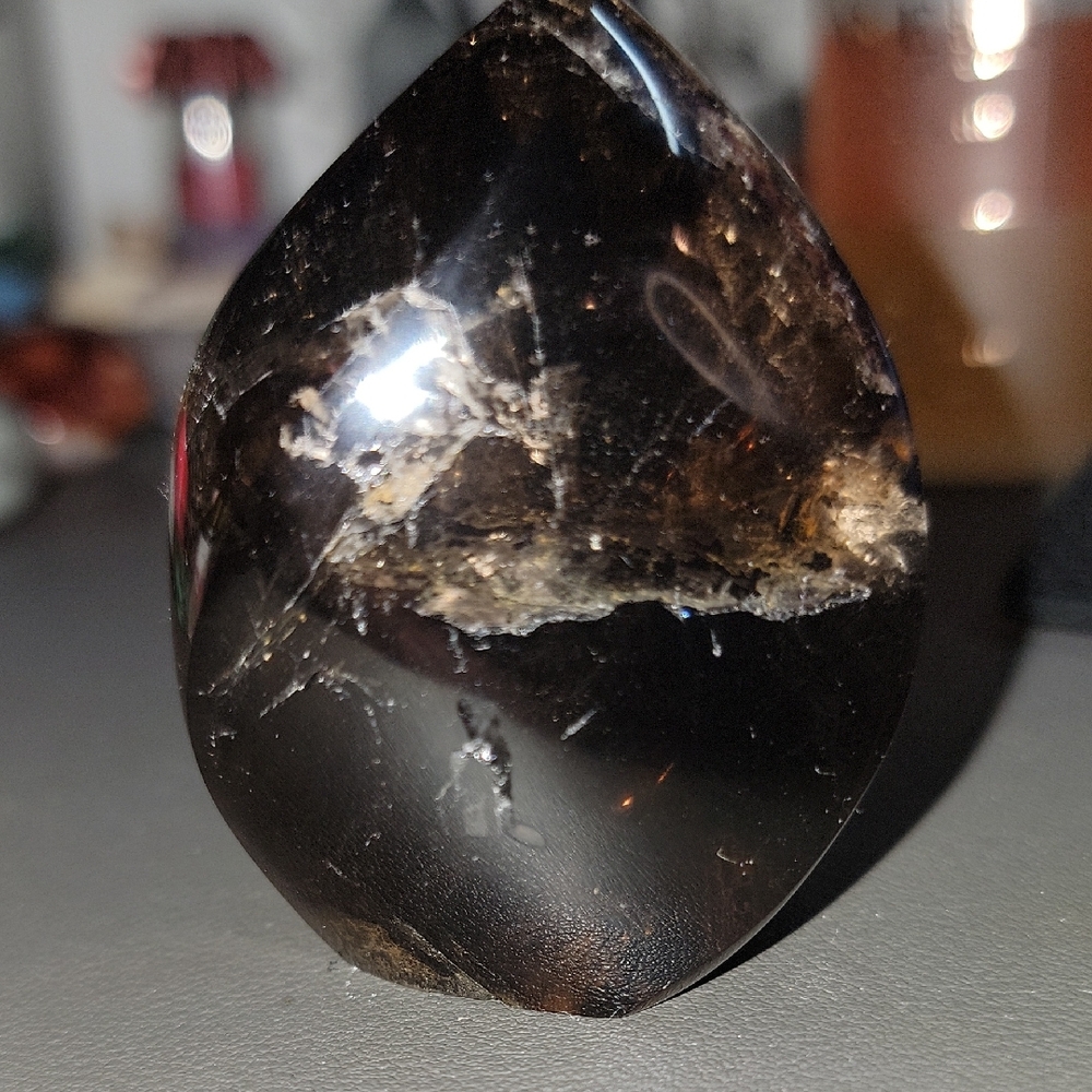 Smoky Quartz Crystal Point - Picture 5 of 9
